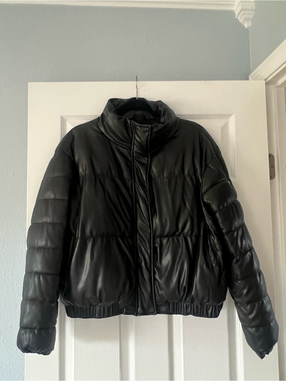 Black Puffer Jacket - Women’s Quilted Coat